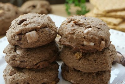 CHOCOLATE S’MORES COOKIES