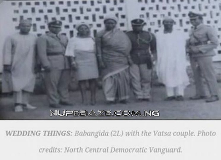 Major General Mamman Jiya Vatsa With His Wife Hajiya Safiya And General Ibrahim Badamasi Babangida
