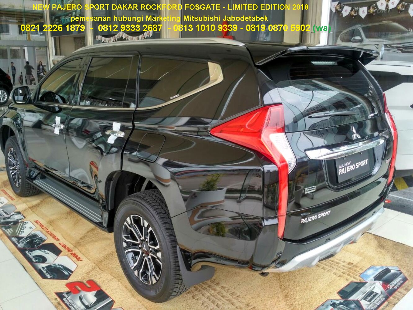 Dealer Resmi Mitsubishi Jakarta PAJERO SPORT ROCKFORD FOSGATE