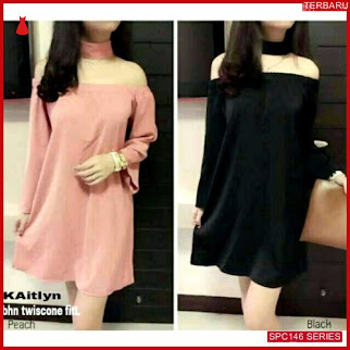 SPC146K34 Kaitlyn Bhn Karet Twiscone Dress Wanita | BMGShop