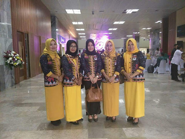Lima Srikandi Legeslator Mesuji Hadiri KN III