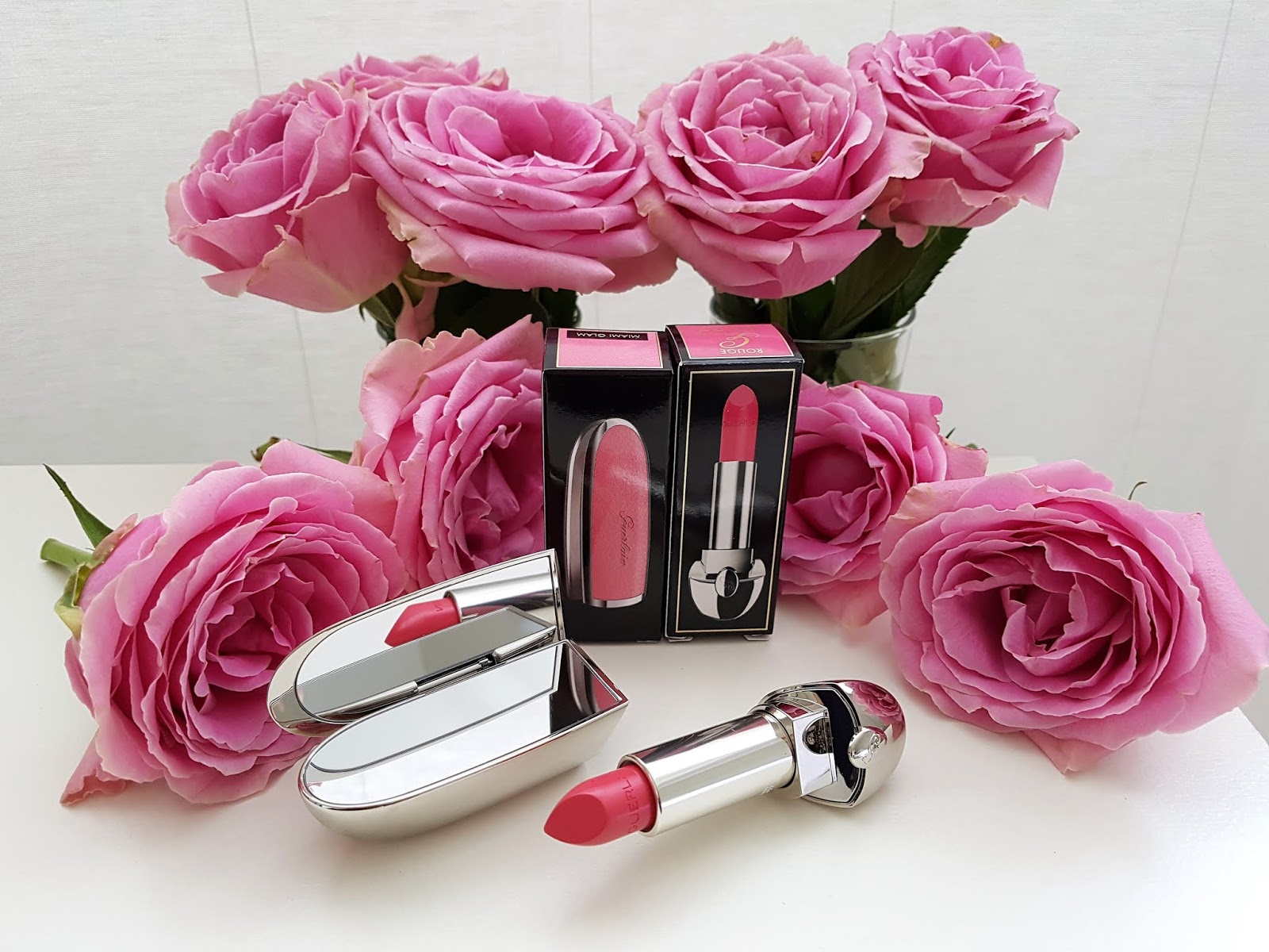 THE EXCLUSIVE BEAUTY DIARY : GUERLAIN ROUGE G No 77 & MIAMI GLAM