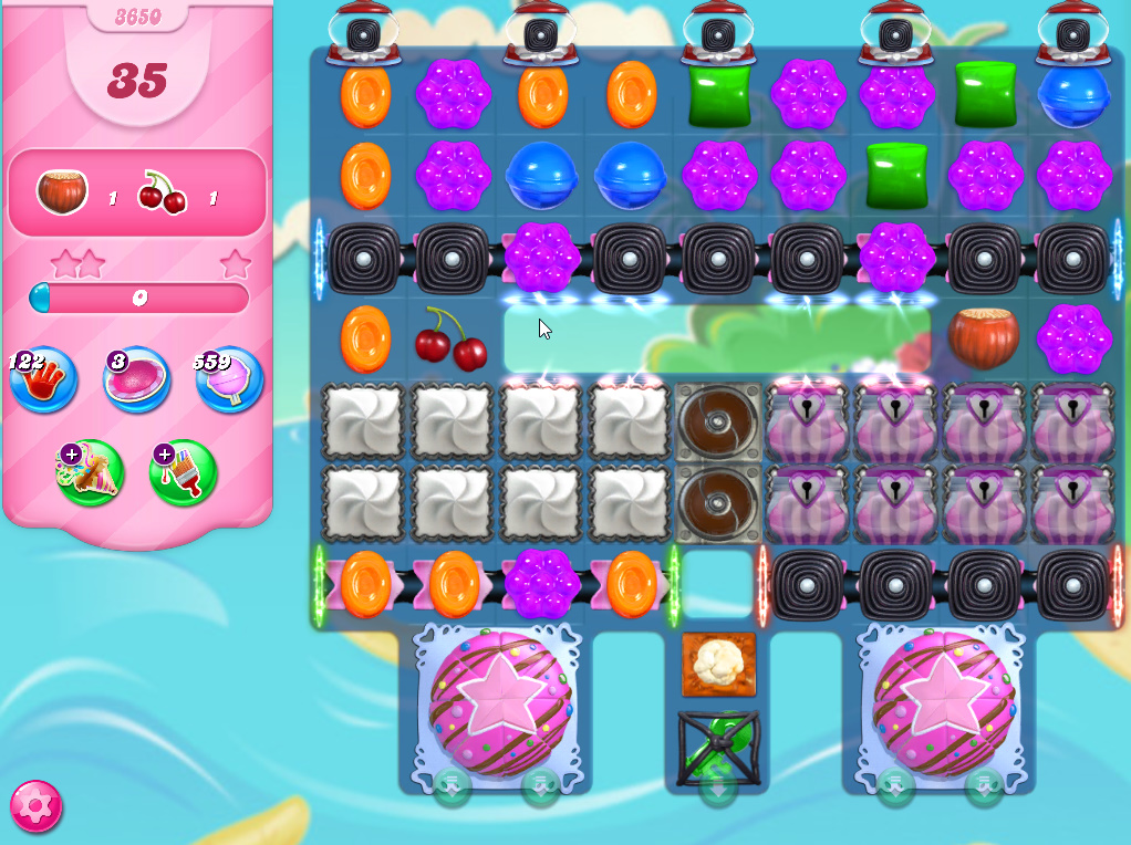 Candy Crush Saga level 3650 Candy Crush Saga level 3650