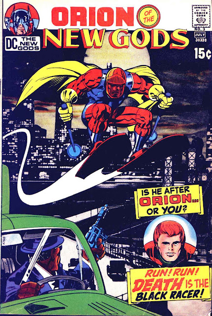 New Gods v1 #3 dc bronze age comic book cover art by Jack Kirby New Gods v1 #3 dc bronze age comic book cover art by Jack Kirby