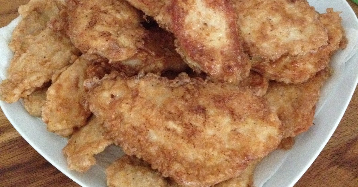 Easy chicken schnitzel