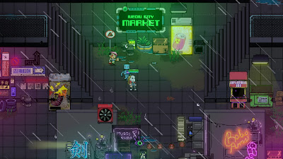 Neon City Riders Game Screenshot 1