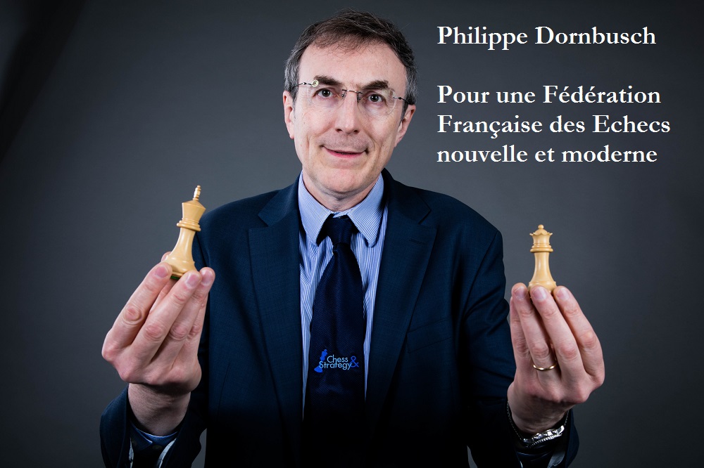 Philippe Dornbusch, Directeur du site Échecs & Stratégie - Photo © Chess & Strategy