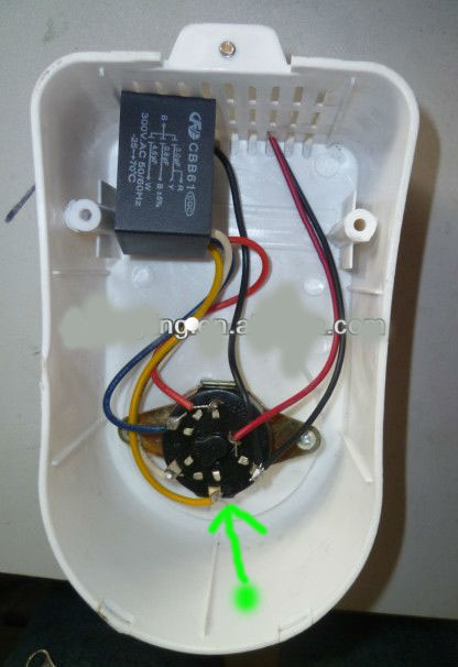 Table fan regulator problem and solution
