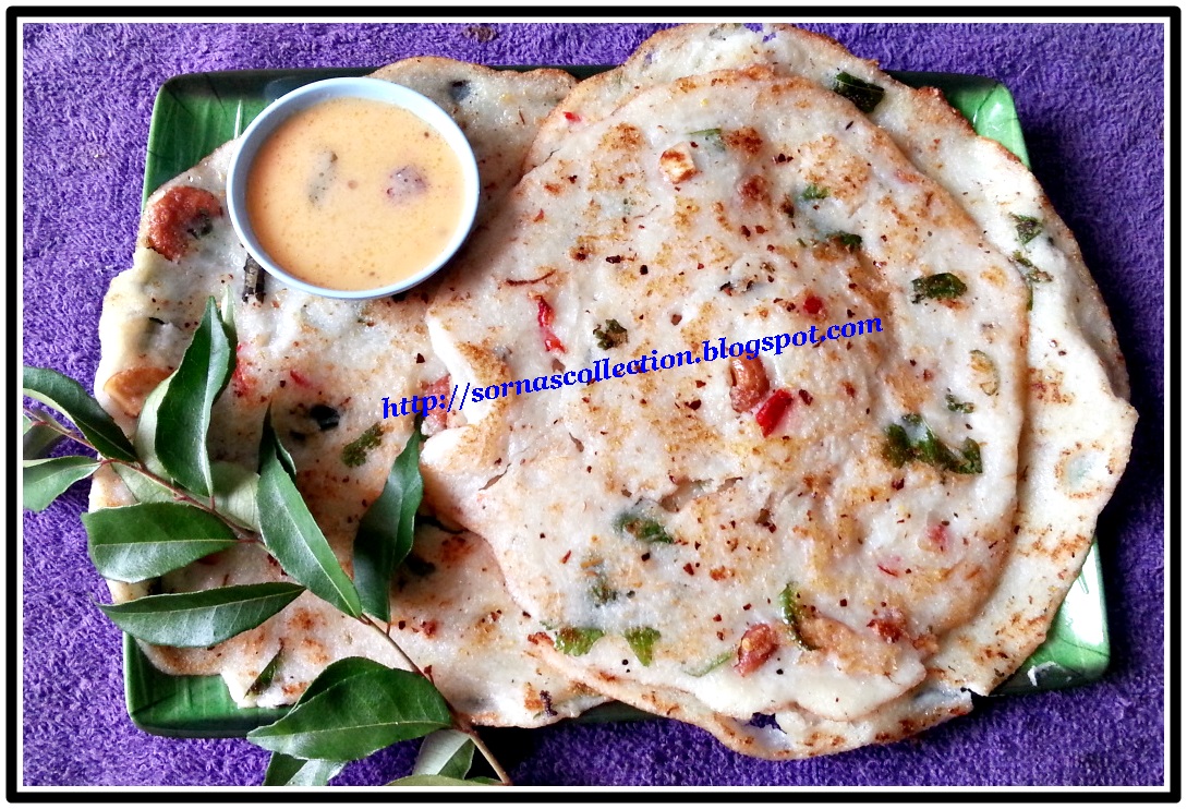 My Recipes SPICY COCONUT DOSA
