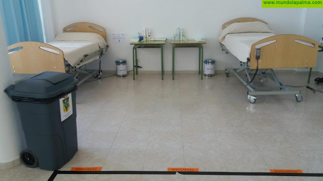 El Centro de Mayores de Fuencaliente habilita camas de aislamiento por si fueran necesarias