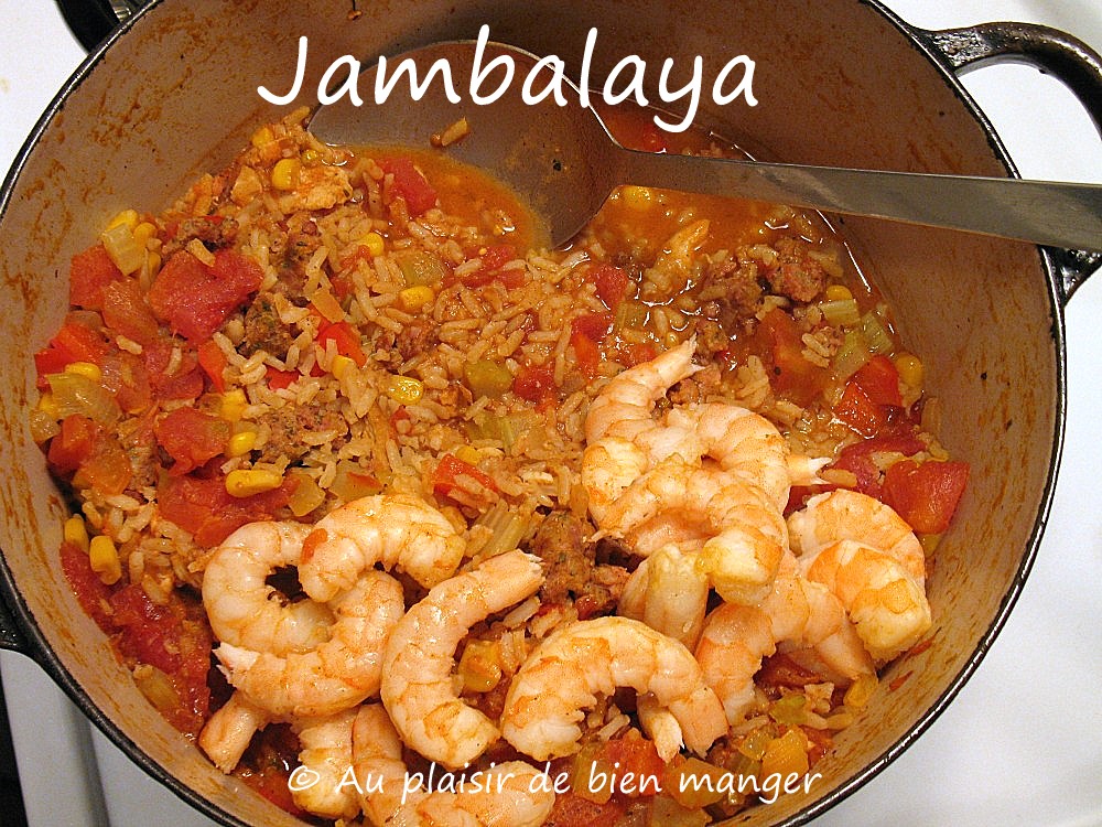 AU PLAISIR DE BIEN MANGER Jambalaya
