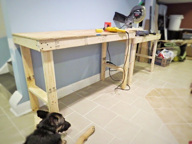 second table assembled