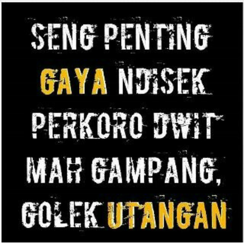 Kumpulan Kata Lucu Berbahasa Jawa Kumpulan Kata Lucu Berbahasa Jawa