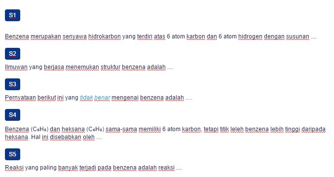 Contoh Soal Benzena