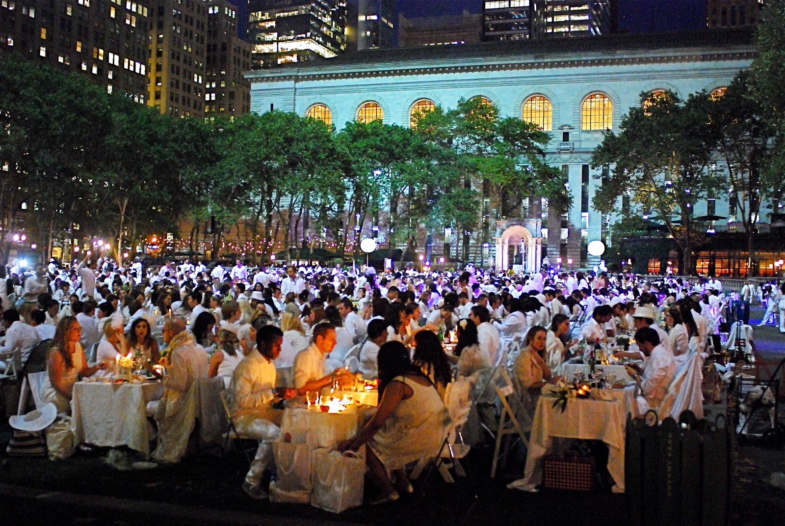 NYC &hearts; NYC: Le Diner en Blanc New York 2013 at Bryant Park
