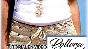 Falda Crochet con Motivo de Círculos / Tutorial en video