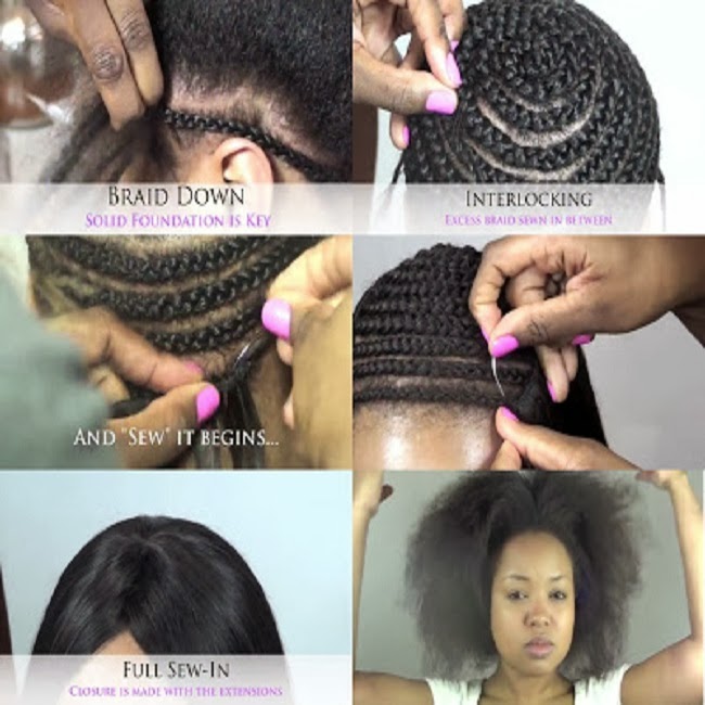 Indus Hair Extensions Sewing Procedure Of Hair Extensions