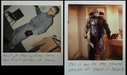 Behind The Scenes: Jason X Wardrobe Polaroids