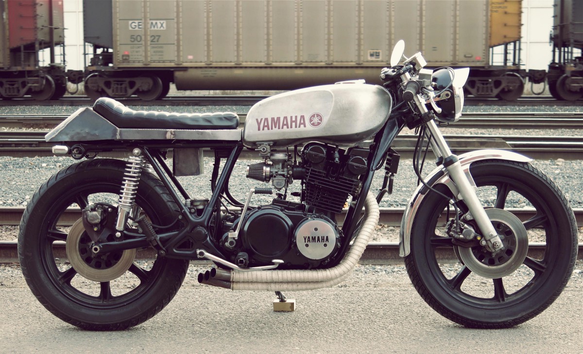 Hell Kustom Yamaha XS750 1977 By Number 8 Wire Motorcycles