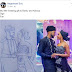 Hit Or Missed ? See Portrait Of Banky W & Adesua Made By A Fan (Photos)