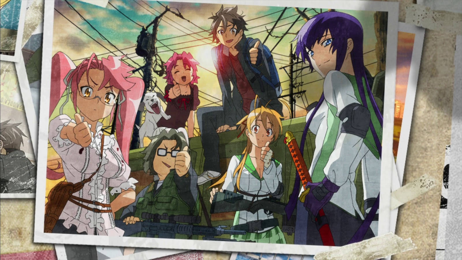 Resenha  Anime High School Of The Dead