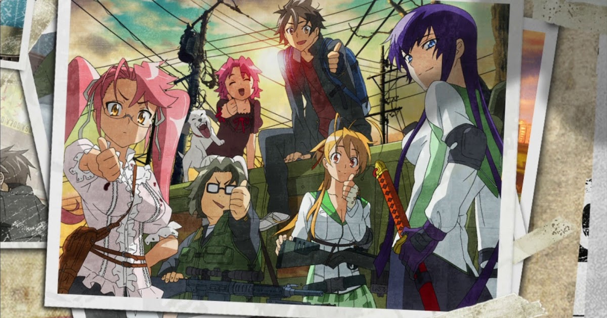 Resenha  Anime High School Of The Dead