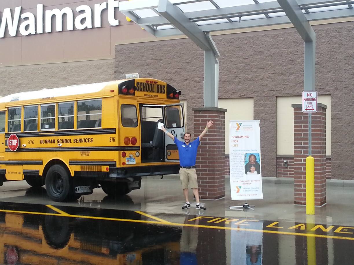 Middlesex YMCA Stuff the Bus School Supply Drive