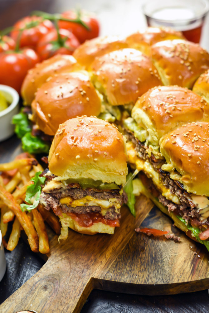 Loaded Juicy Lucy Sliders Loaded Juicy Lucy Sliders