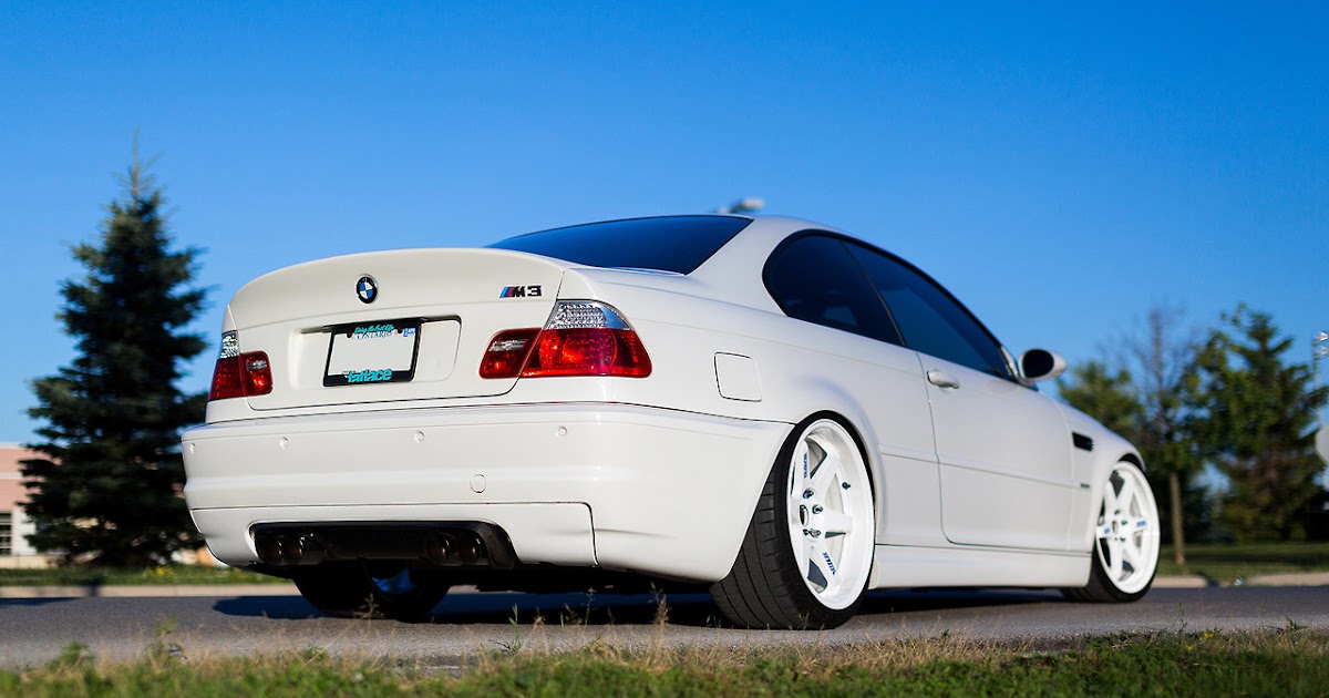 BMW e46 White