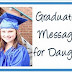 Graduation Wishes for Daughter, Congratulation Messages