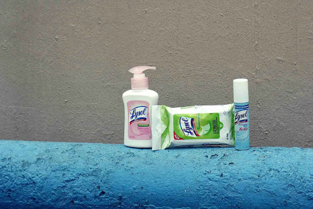 Lysol's On-the-Go Trio of Protection