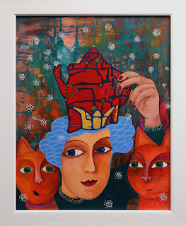 Витвинова Е.П. Закипела, х., акрил, 50х40, 2016