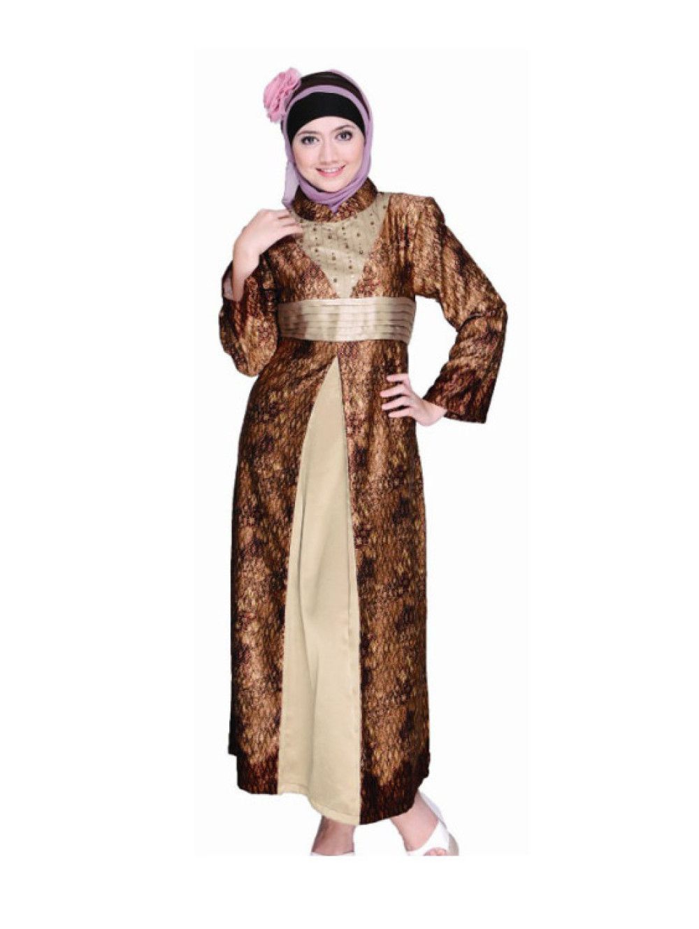 Contoh Model Baju Gamis Batik Terbaru 2019 Contoh Model Baju Gamis Batik Terbaru 2019