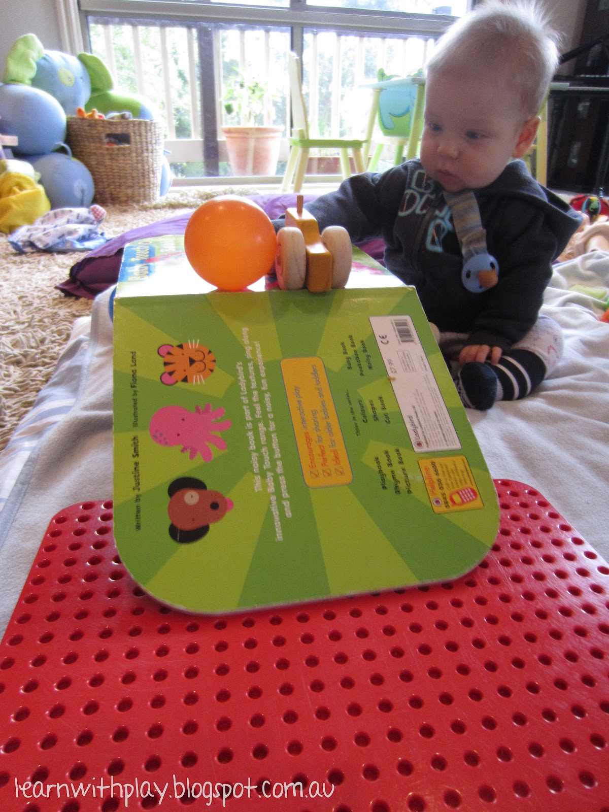 Learn with Play at Home Baby Play Rolling Ramp Fun