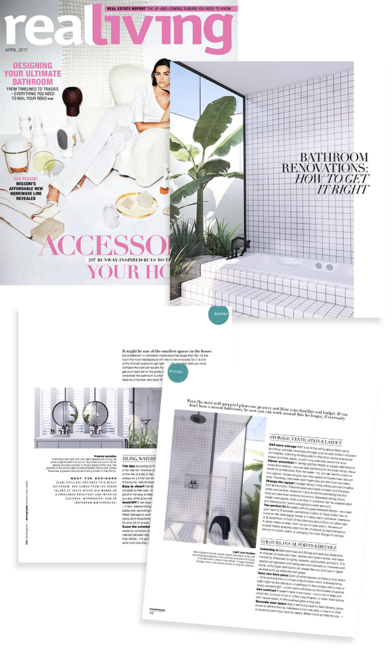 My Bath Blueprint Inward Existent Living Magazine Newschool of