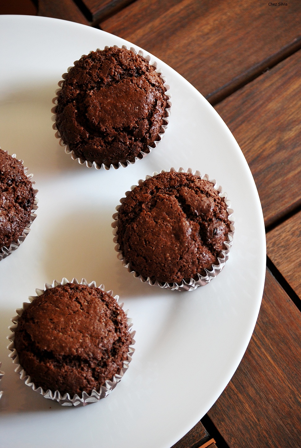 Muffins de cacao — Chez Silvia