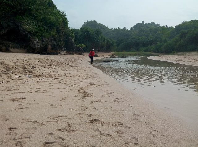 sungai di pantai greweng sungai di pantai greweng