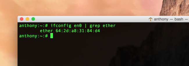 MAc Address Windows MAc Address Windows