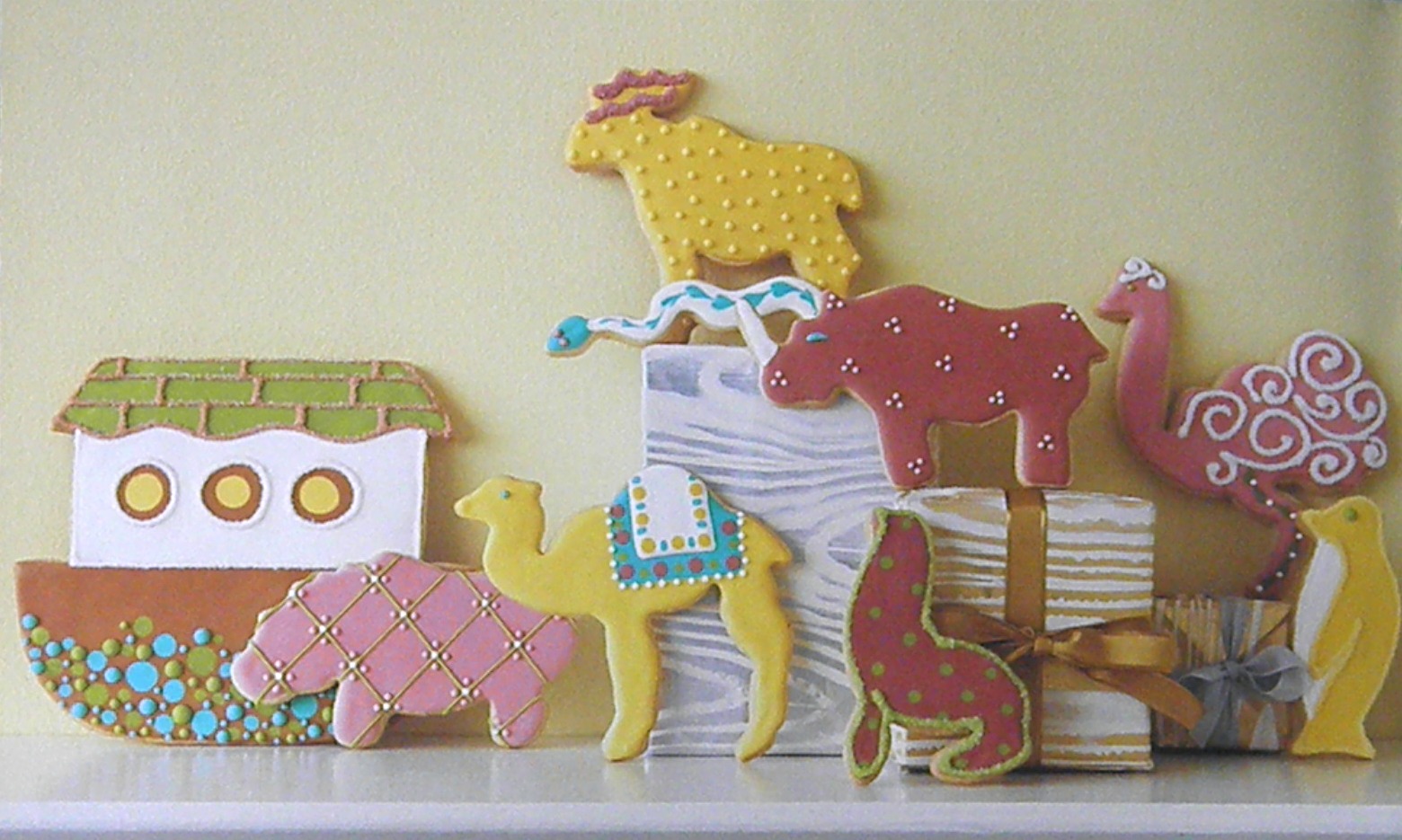Martha by Mail Noah's Ark Cookie Cutters Set II