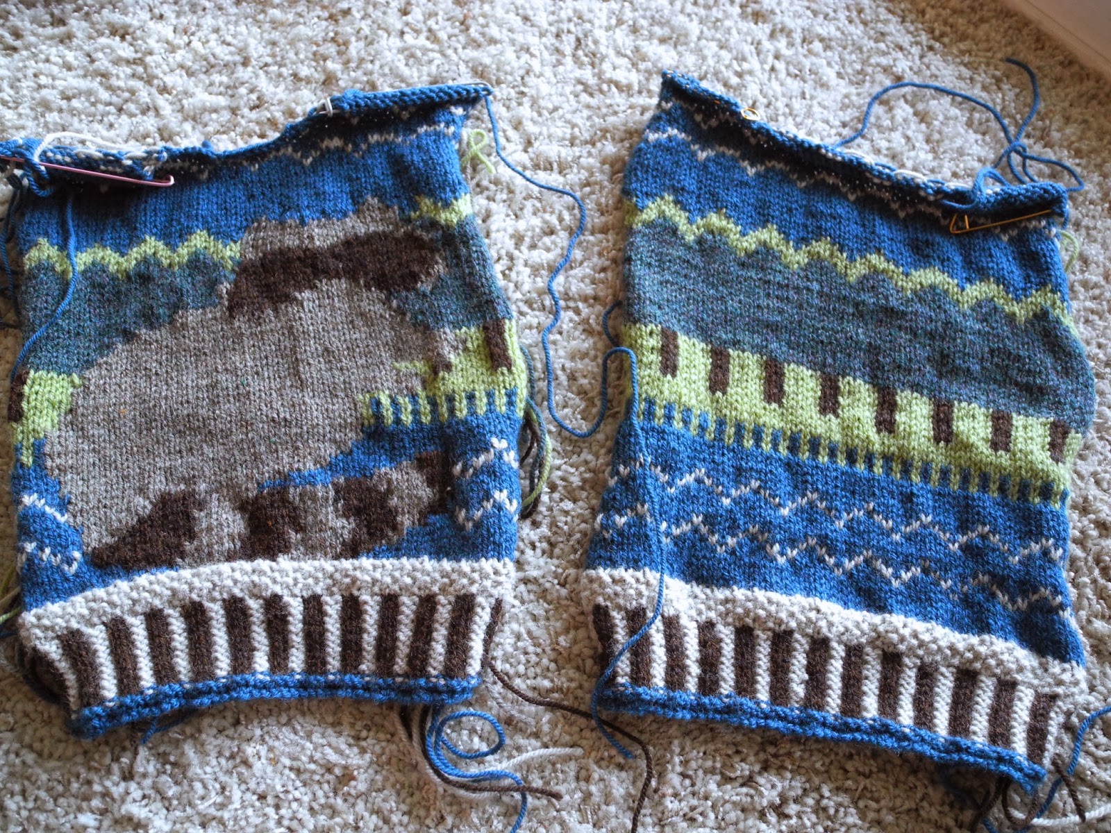 and all that yarn Intarsia Knitting