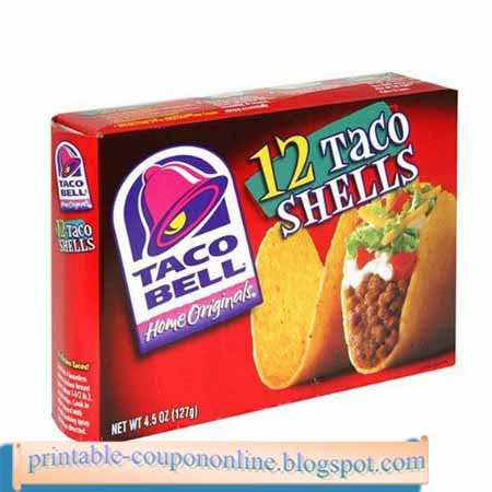 Taco bell coupons printable october 2018