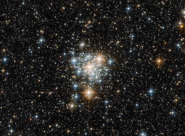 Hubble takes flight with the toucan and the cluster Hubble takes flight with the toucan and the cluster