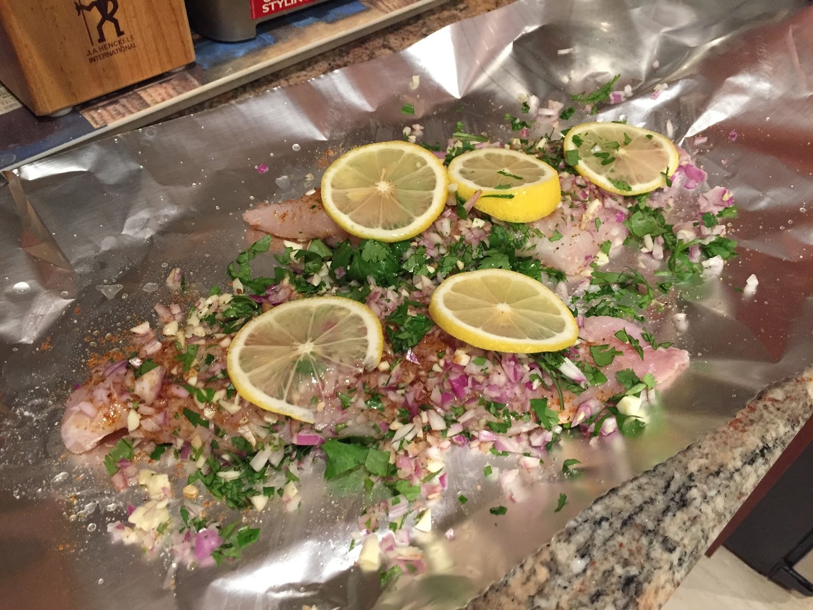 Baking, not banking! Broiled Catfish Fillets!