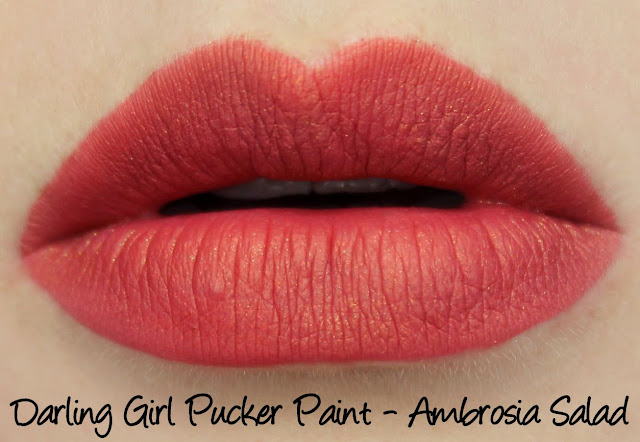 Darling Girl Pucker Paints - Ambrosia Salad Swatches & Review