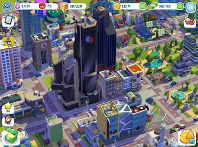City Mania Town Building mod apk full terbaru