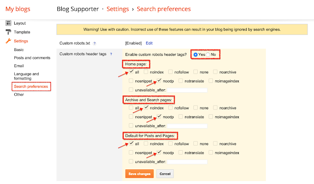 Blogger Blogspot Basic SEO Tip Blogger Blogspot Basic SEO Tip