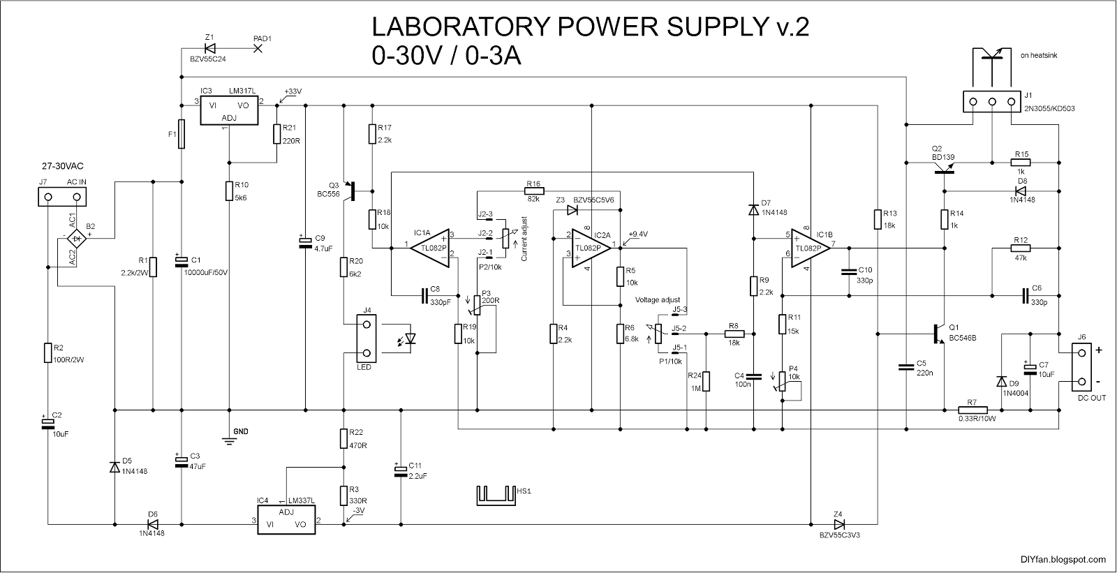 Diyfan Adjustable Lab Power Supply Take Two