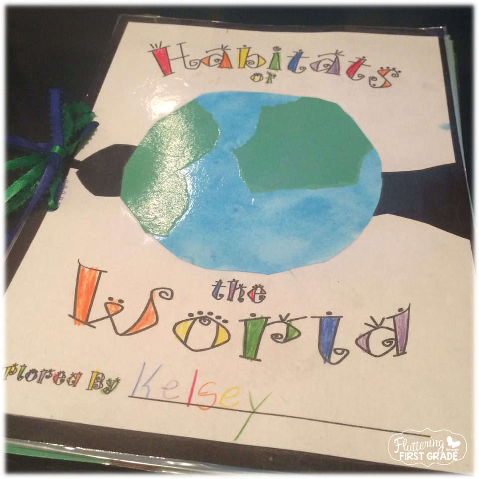 Habitats of the World Lesson Plans Fluttering Through First Grade