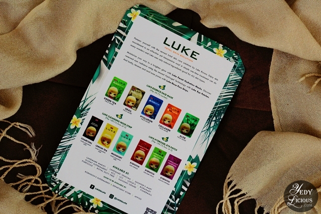 Luke Skin PH Korean Face Mask, Cleansing Nose Strip, and Hydrogel Eye Patch, Luke Total Skin Solution Korean Beauty Brand in the Philippines, Where To Buy Luke Total Skin Solution, Best Korean Beauty Skincare Brand in The Philippines Blog Review YedyLicious Manila Blog Yedy Calaguas