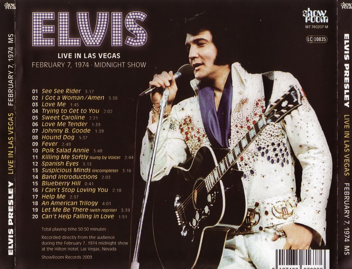 Elvis Live In Las Vegas Elvis Live In Las Vegas